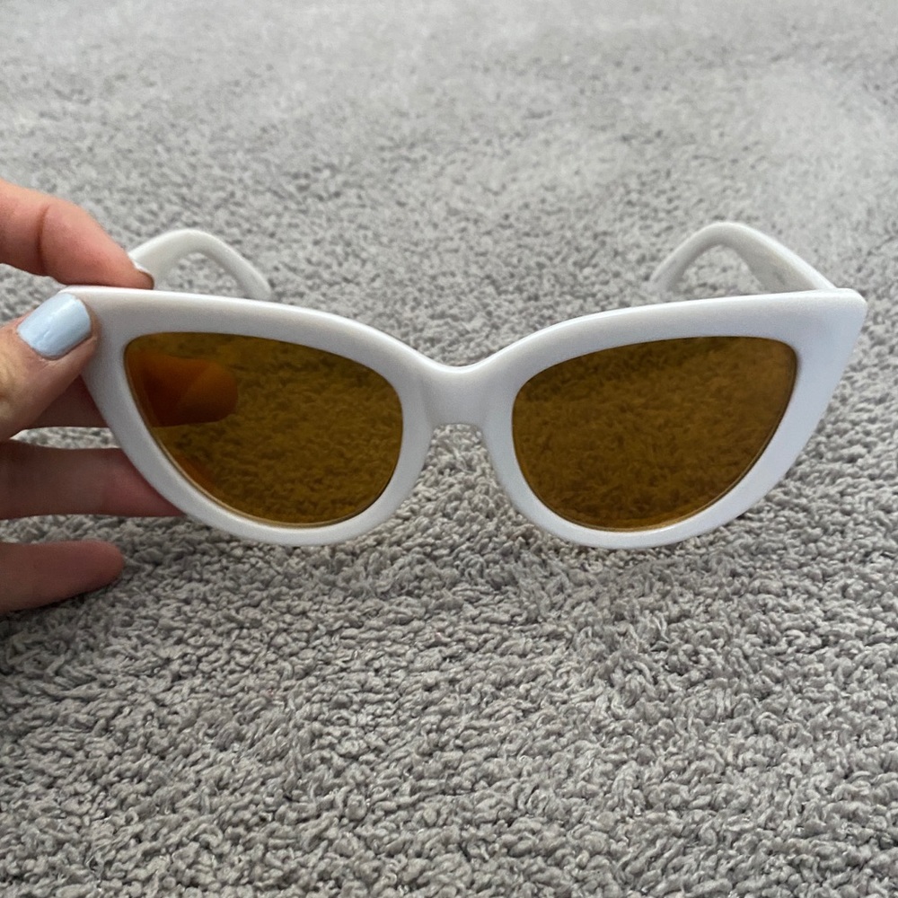 Quay Australia White Sunglasses